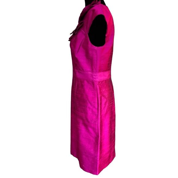 KAY UNGER NEW YORK 100% SILK Mod Mini Dress Size 6 - Picture 6 of 9